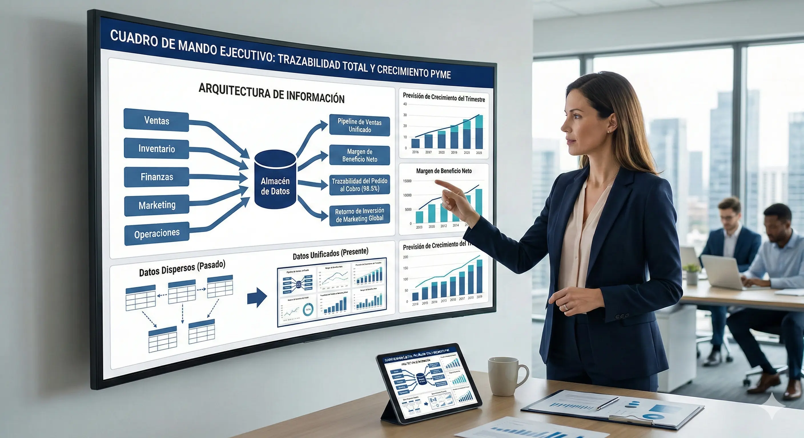 Dashboard de control y KPIs